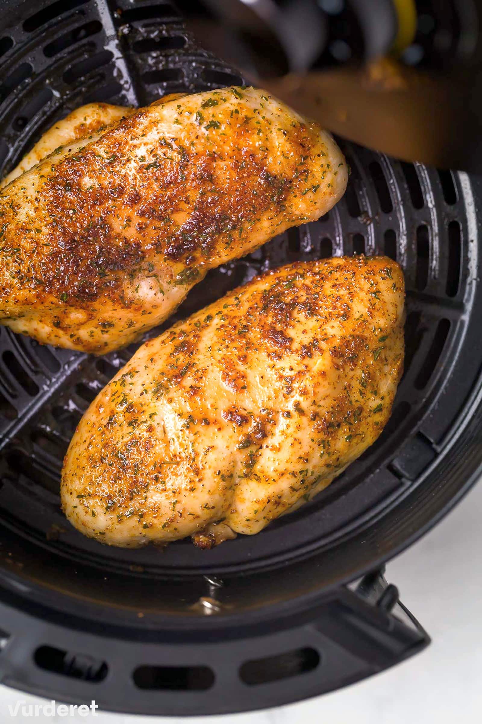 lækkert kyllingbryst i airfryer