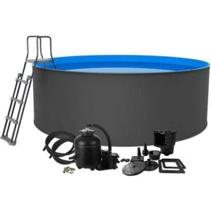 Swim & Fun Santorini Ø4,6 x 0,9 m Billede